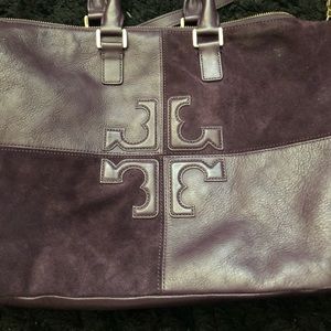 Purple Tory Burch purse